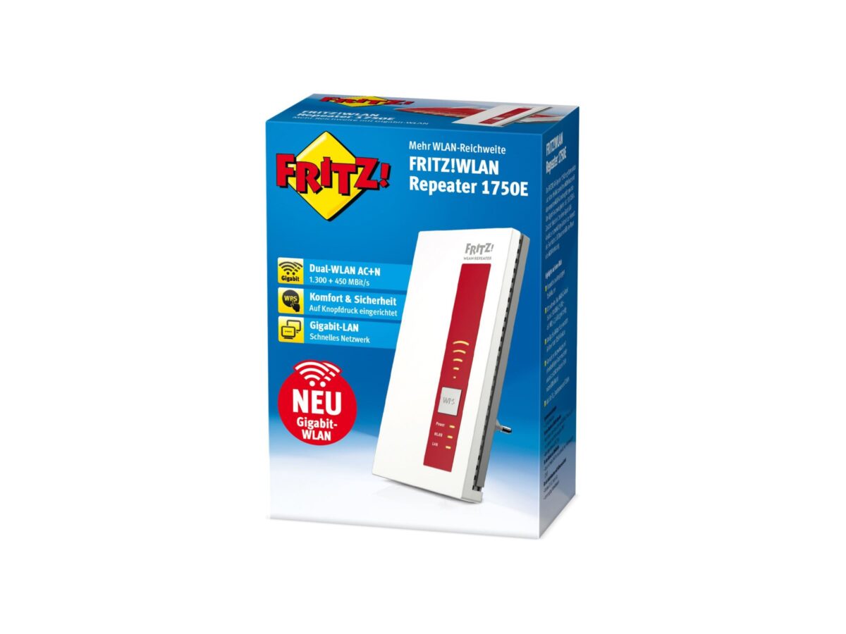 Avm Fritz Wlan Repeater 1750e Mit Speedport W921v refurbiestore.de