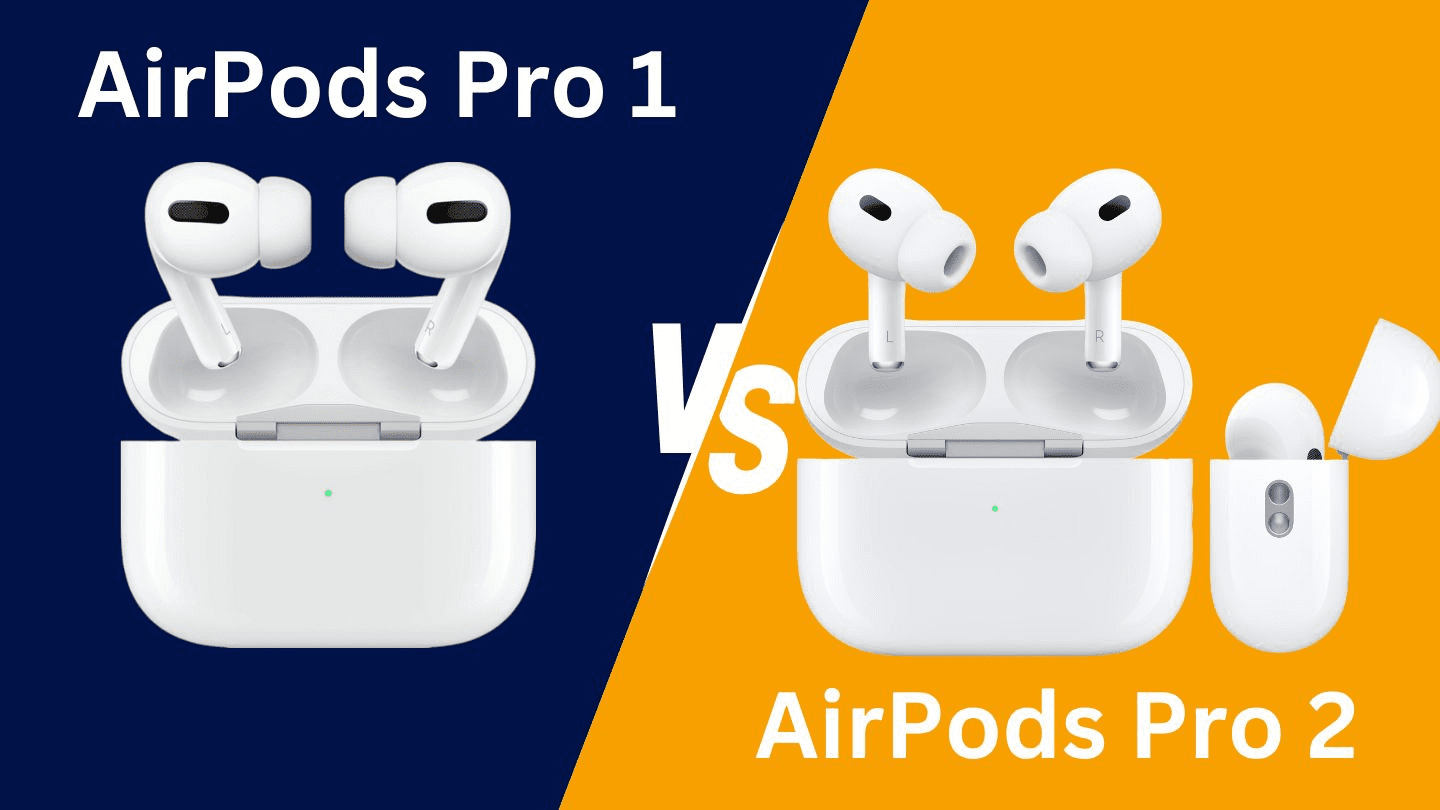 Vergleich der AirPods Pro 1 und 2